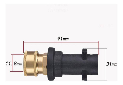 Kit De Adaptador De Lavado A Presión Profesional, Puntas De