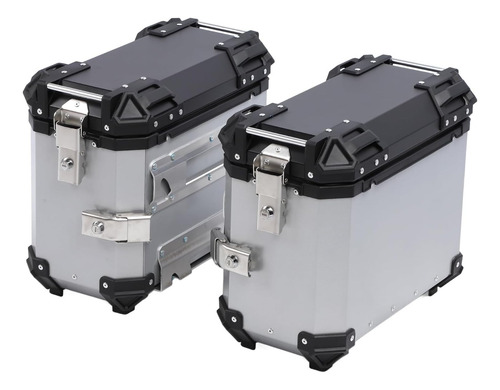 Kit Baules Laterales Top Case 38 Lts Universal Gaona Motos