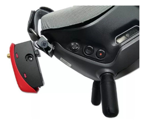 Para Óculos Fpv V2 External Analog Flight 5.8g Rx Port 3.0