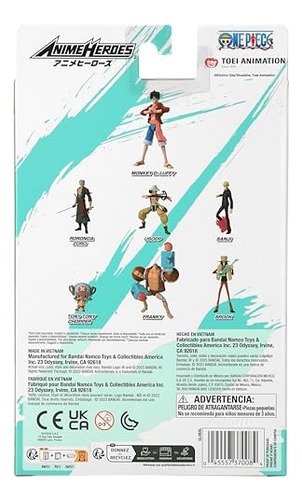 Anime Heroes Figura Acción One Piece Monkey D. Luffy
