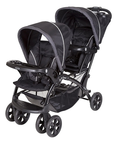 Baby Tend Sit Y Stand Double Stroller, Onyx