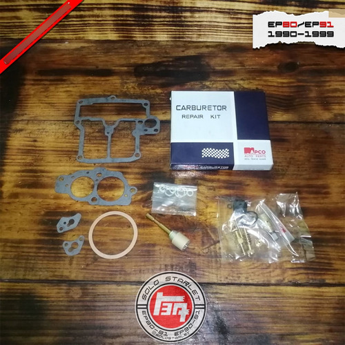 Kit De Carburador Toyota Starlet 1.3 2e Napco Japon