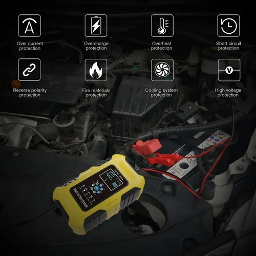 Cargador Inteligente 12v 24v 10a Litio-plomo-gel Y Mas!!!!