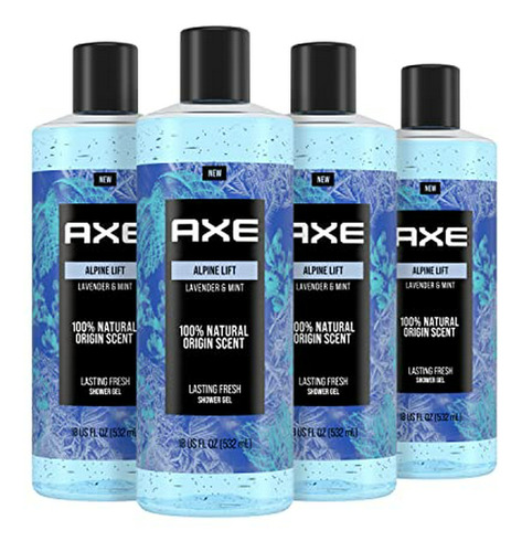 Gel Para Baño Y Ducha - Axe Body Wash For Men Alpine Lift, C
