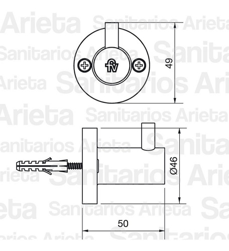 Imagen 6 de 8 de Kit Accesorios Arizona Libby Fv 10 Piezas Cromado Cs6835