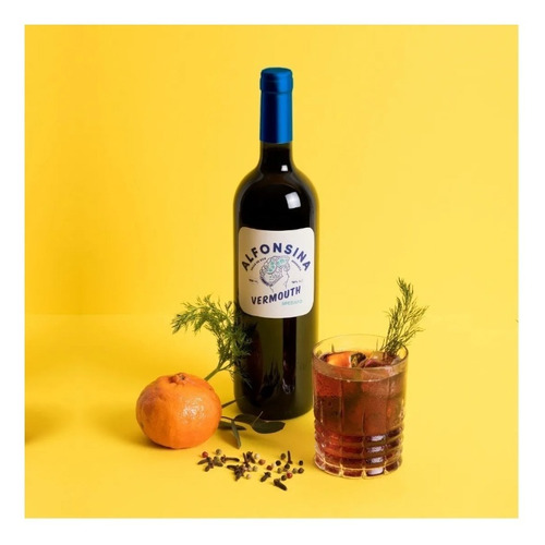 Vermouth Alfonsina Vermu Floreale - Vermouth De Vino Malbec