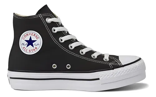Tênis Chuck Taylor Lift Cano Longo Tecido All Star Converse