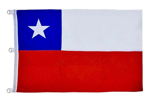 Bandera De Chile 135x90 Cm - Envío Gratis