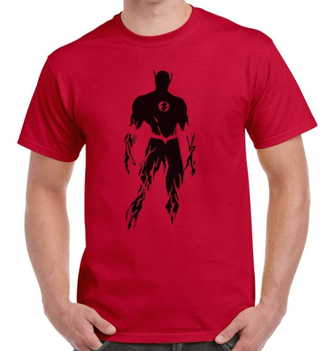 Playera Flash Silueta Dc Comics