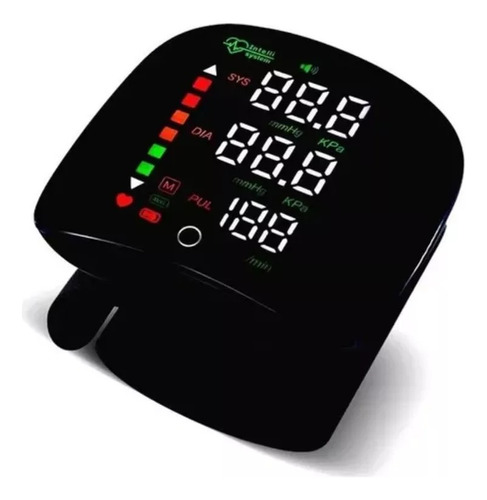Monitor de presión arterial digital de muñeca BLEKRASI XYJ901 negro
