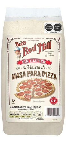 Bob's Red Mill Base Para Pizza Gluten Free 453 Gr