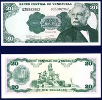 Comprar Billete 20 Bolívares Q8 Diciembre 8 1992 José Antonio Páez