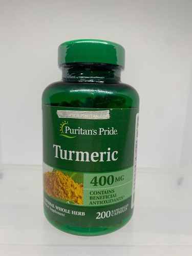 Turmeric Curcumin 400mg 200 Cap Puritan's Pride