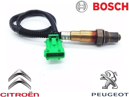 Imagen 1 de 6 de Sonda Lambda Bosch - Peugeot 206 207 Partner - Citroen Berlingo Aircross C3 C4 - Motor 1.4 8v 1.6 16v - 4 Cables 1628
