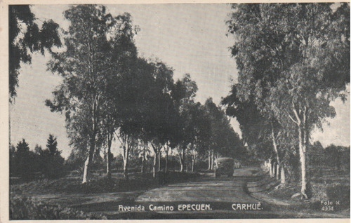 Lote De 2 Postales De Argentina - De Carhue  - Años 40