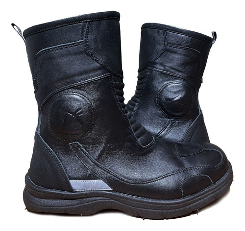 Botas Alpina Tandil Ruta Viaje 100% Cuero Protecciones Sti