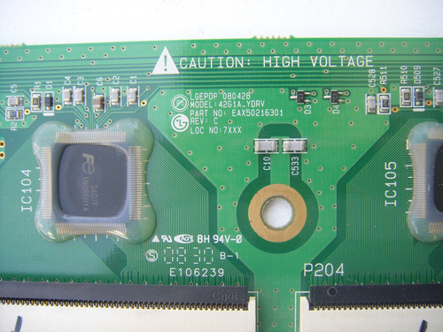 Eax50216301 Tarjeta Bufer De Pantalla Lg (Usado)