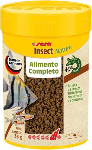 Insect Nature 36g/100ml Alimento À Base De Insetos