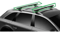 Comprar Barras Portaequipaje Thule Wingbar Black 960b 108 Mm