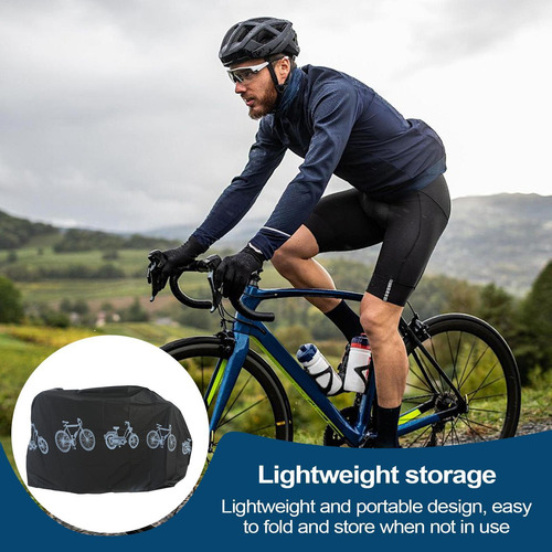 Lona Impermeable Para Bicicleta Cubierta De Almacenamiento R