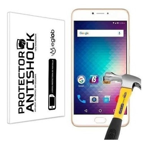 Protector De Pantalla Antishock Blu Studio Max