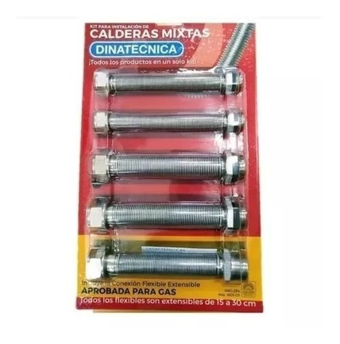 Kit Instalación Conexion Flexible Caldera Dual Dinatecnica