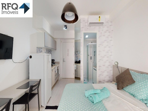 Imagem 2 de 21 de Studio Completamente Mobiliado Pronto Para Morar ! - St00047 - 69942066
