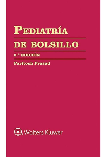 Libro Pediatria De Bolsillo 3ª Edicion