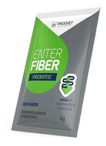 Enterfiber Prebiotic Sache 5g (cx C/10 Unds) - Prodiet Sabor Sem Sabor