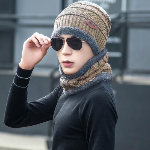 Gorro De Punto De Invierno Más Gorro De Lana Cálido De Lana