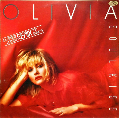 Olivia Newton John Lp Single 1985 Soul Kiss Mercury 3403