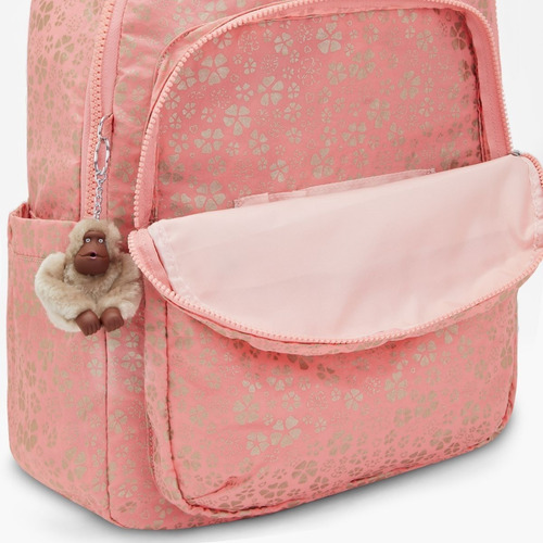 Imagem 5 de 5 de Mochila Escolar Linda Kipling Seoul Sweet Metfloral