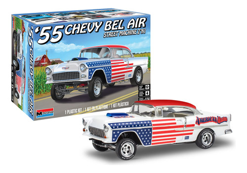 Revell 14519 1955 Chevrolet Bel Air Street Machine 2n1 Escal