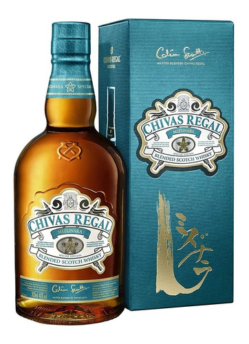 Whisky Chivas Mizunara 12 Años 700ml Estuche Scotch Japones