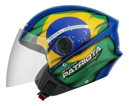 Casco Pro Tork Brasil Talle 60 Verde Brasil L
