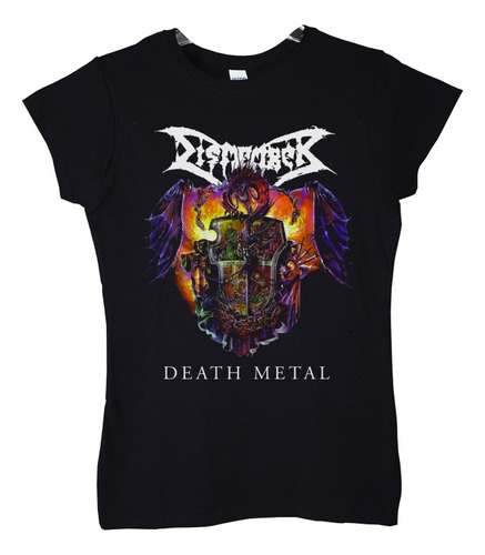 Polera Mujer Dismember Death Metal Metal Abominatron