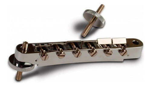 Ponte Gibson Pbbr015 Tune-o-matic Niquelado Para Les Paul