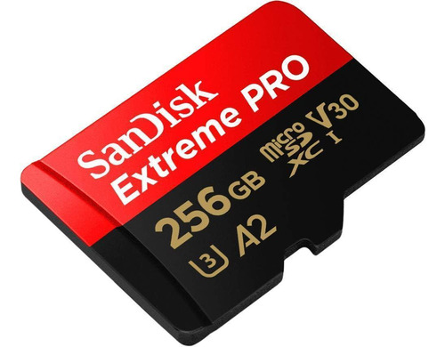 Cartão Memória Extreme Pro Micro Sd Xc 256gb 200mb/s