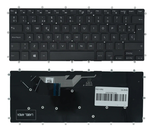 Teclado Para Dell Inspiron 5480 5481 5485 5491 5482 5580 558