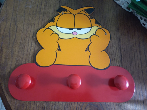Perchero Garfield Niños Usado C/detalle Minimo Orejita