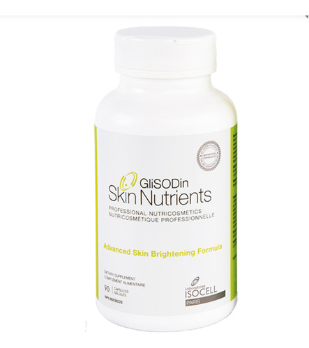 Glisodin Advanced Skin Brightening Formula 90 Capsulas Mixta Día/noche