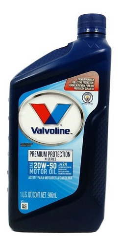 Aceite Motor Valvoline Premium Protection 20w50 - Roll Steel