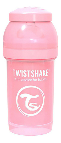 Mamadeira Twistshake  Anti-colic 180 Ml Rosa Pastel  Pink