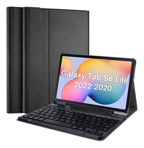 Estuche Con Teclado Procase Para Galaxy Tab S6 Lite 10.4 Pul