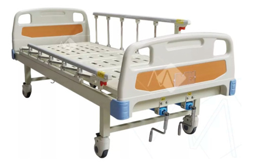 Cama Hospitalaria Manual K&i Ki Porta Sueros Gratis Colchón 