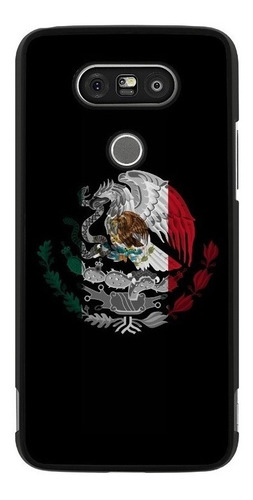Funda Para LG G5 G6 G7 Mexico Aguila Bandera Moda 
