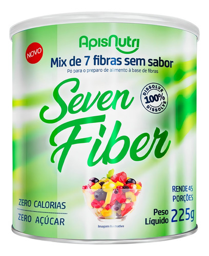 Mezcla de fibra Seven Fiber 225 g - Apisnutri