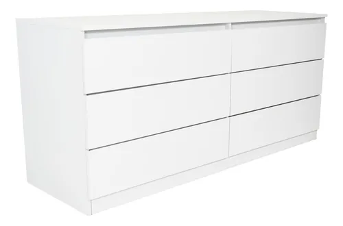 Cómoda Doble Asteria Blanco