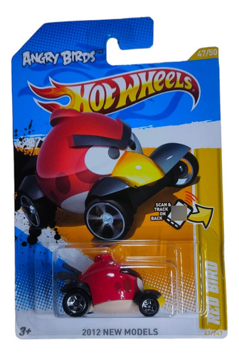 Hot Wheels Angry Birds Red Bird 2012 Rojo