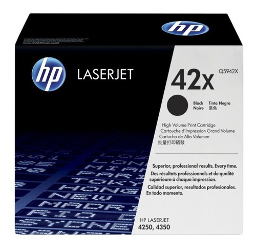 Cartucho De Toner Original Hp Q5942x - 42x Nuevo